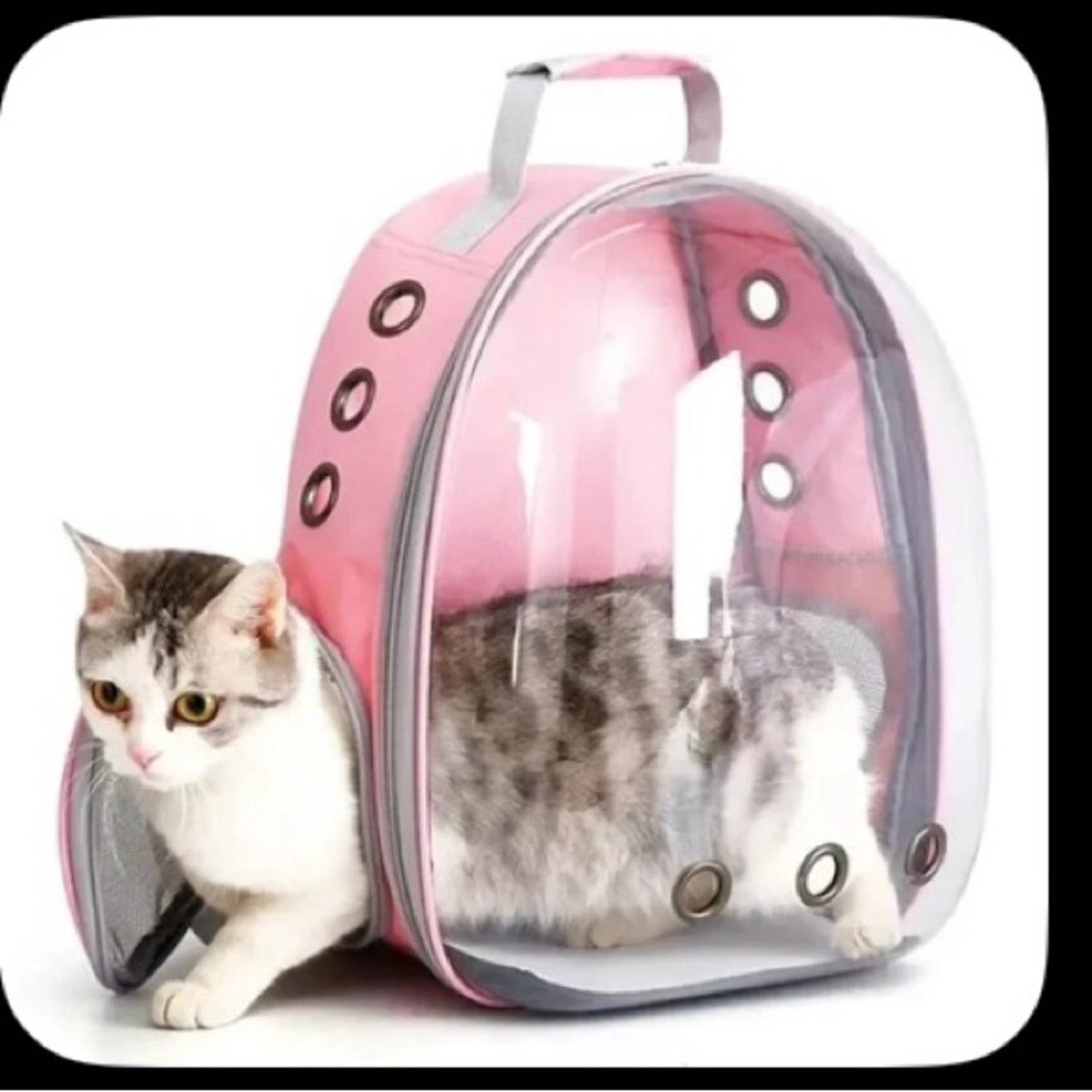 Pet Cat Dog Carrier
Bubble Backpack
Expandable Travel Bag
PINK